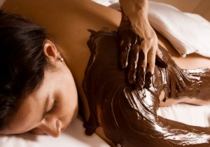 massaggio cioccolato